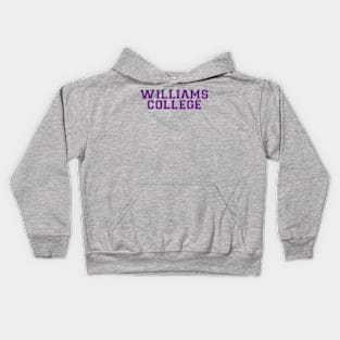 williams college Kids Hoodie